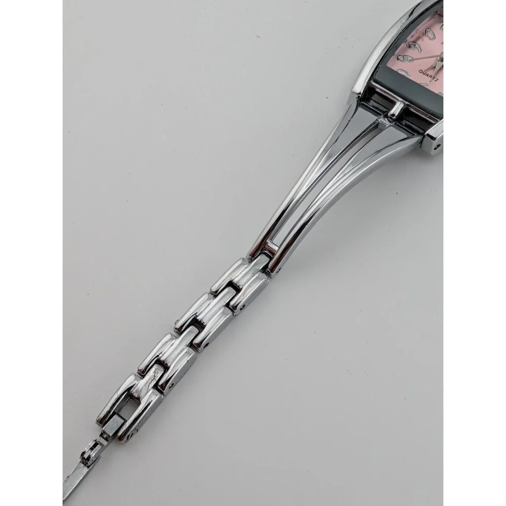 Nacci Watch Women 19mm Case Pink Dial Silver 6.5
